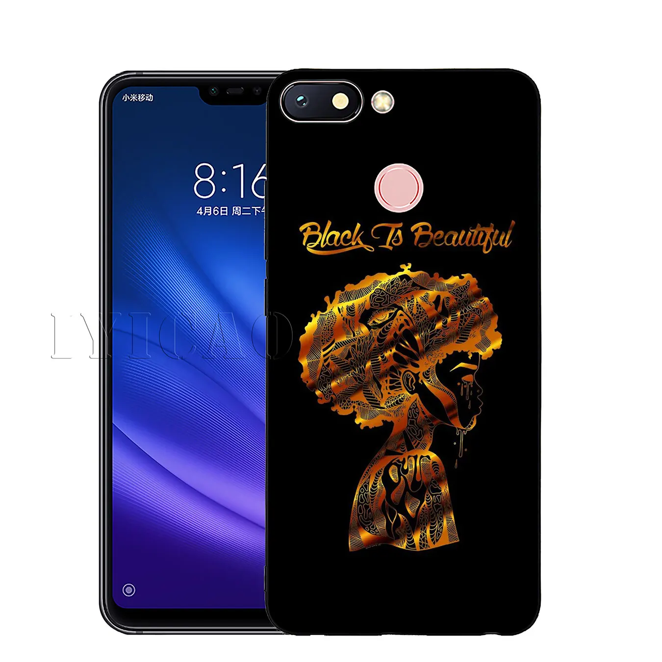 IYICAO Африканский Мягкий силиконовый чехол для телефона девочек Xiaomi Mi 10 9 9T CC9 CC9E 8 SE