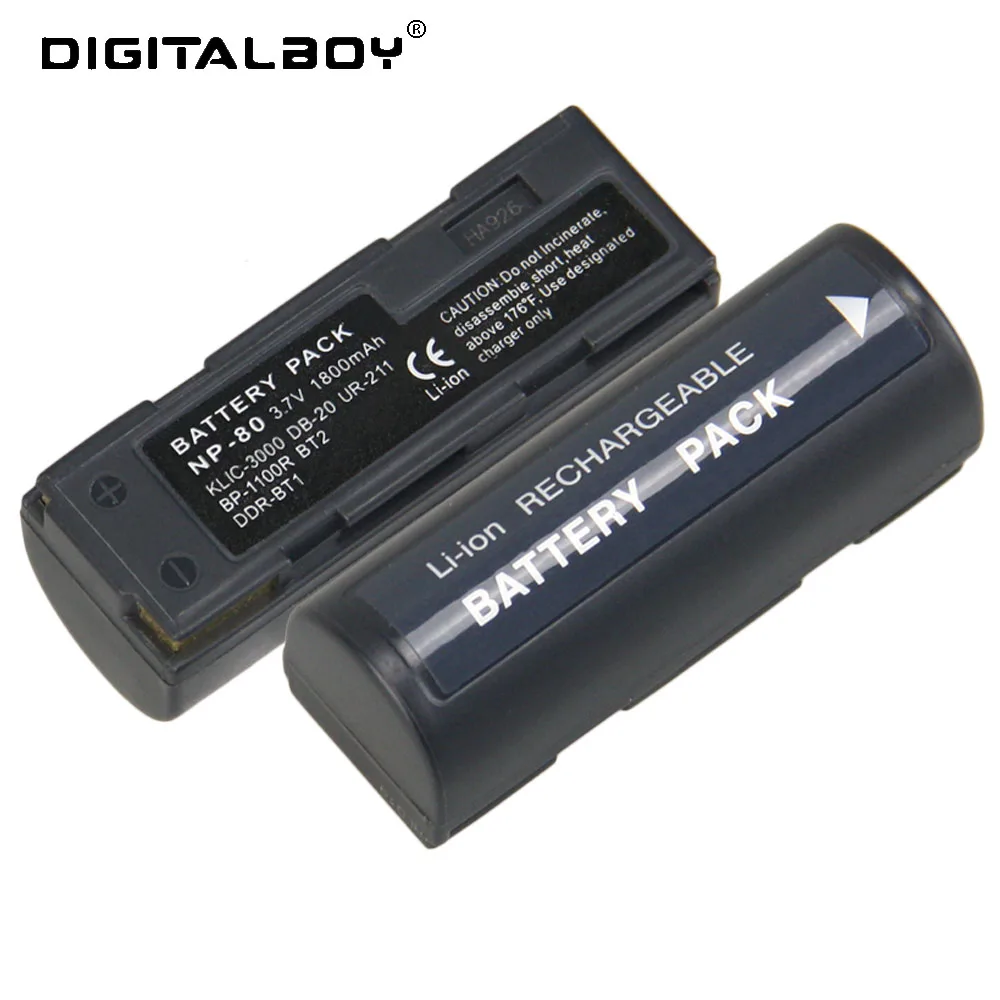 Цифровой мальчик 3 шт. 1800 мАч NP 80 fnp Батареи пакет fnp80 для камеры np80 Fujifilm dc 4800 4900 6800 mx