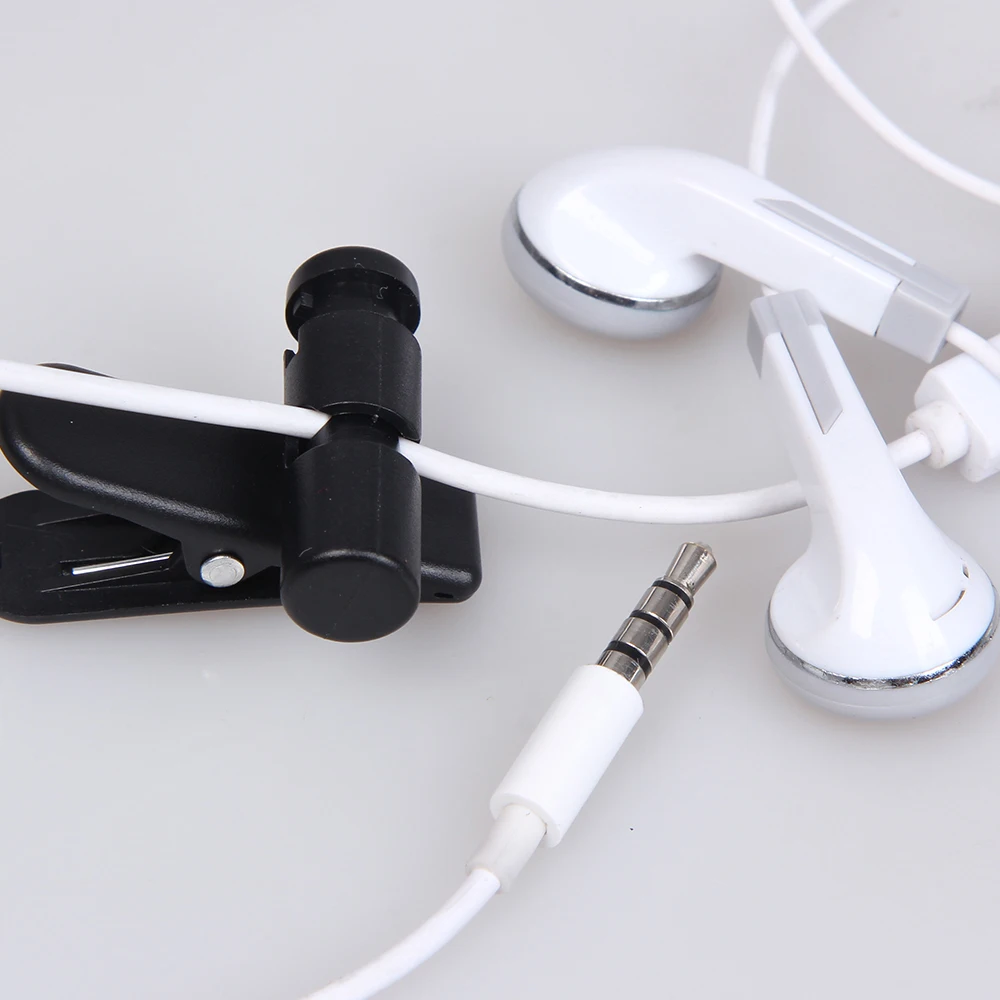Зажим для кабеля FDBRO зажим воротника гарнитуры вращающиеся зажимы наушников
