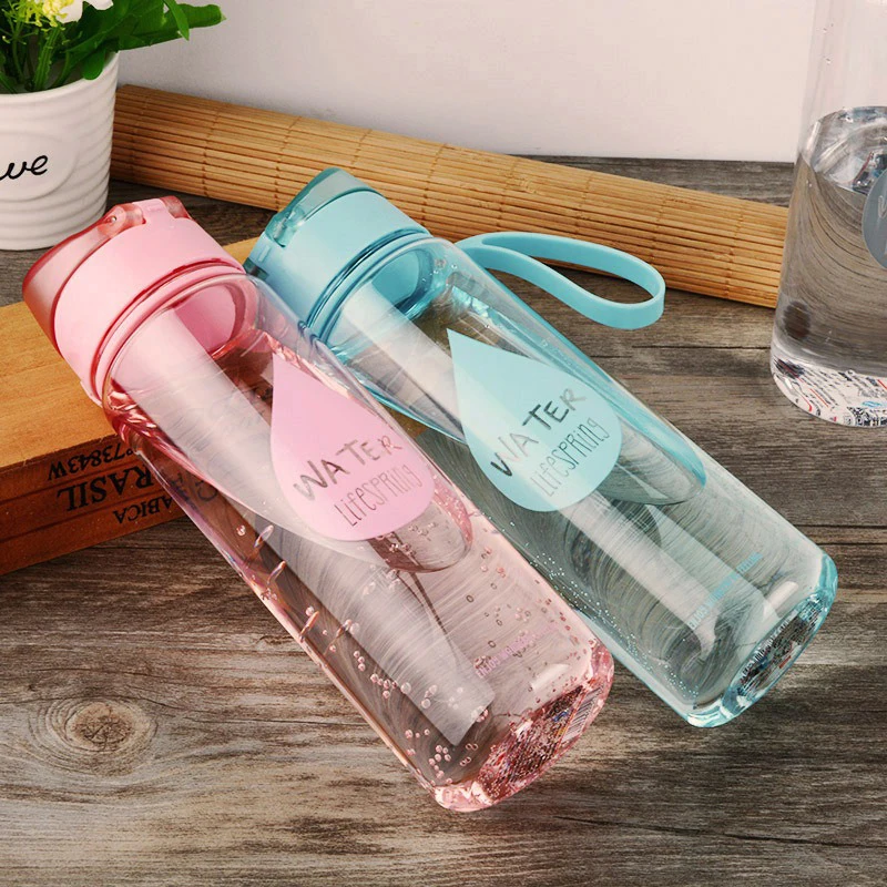 Arshen 500ml Leakproof Automatic Buckle Water Bottle Sports Portable Travel Climbing Camping Drinkware Gifts | Дом и сад