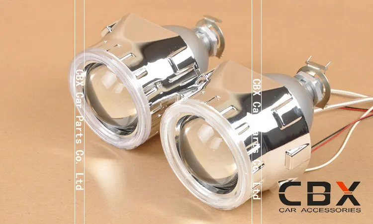 2.5 дюйм(ов) Мини HID Bi xenon Объектив Проектора ксеноновая Лампа 4300 К-8000 К балласт CCFL