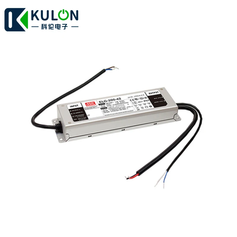 Оригинальный источник питания MEAN WELL ELG-200-48B 200W 48V 4.16A IP67 с регулируемой яркостью |