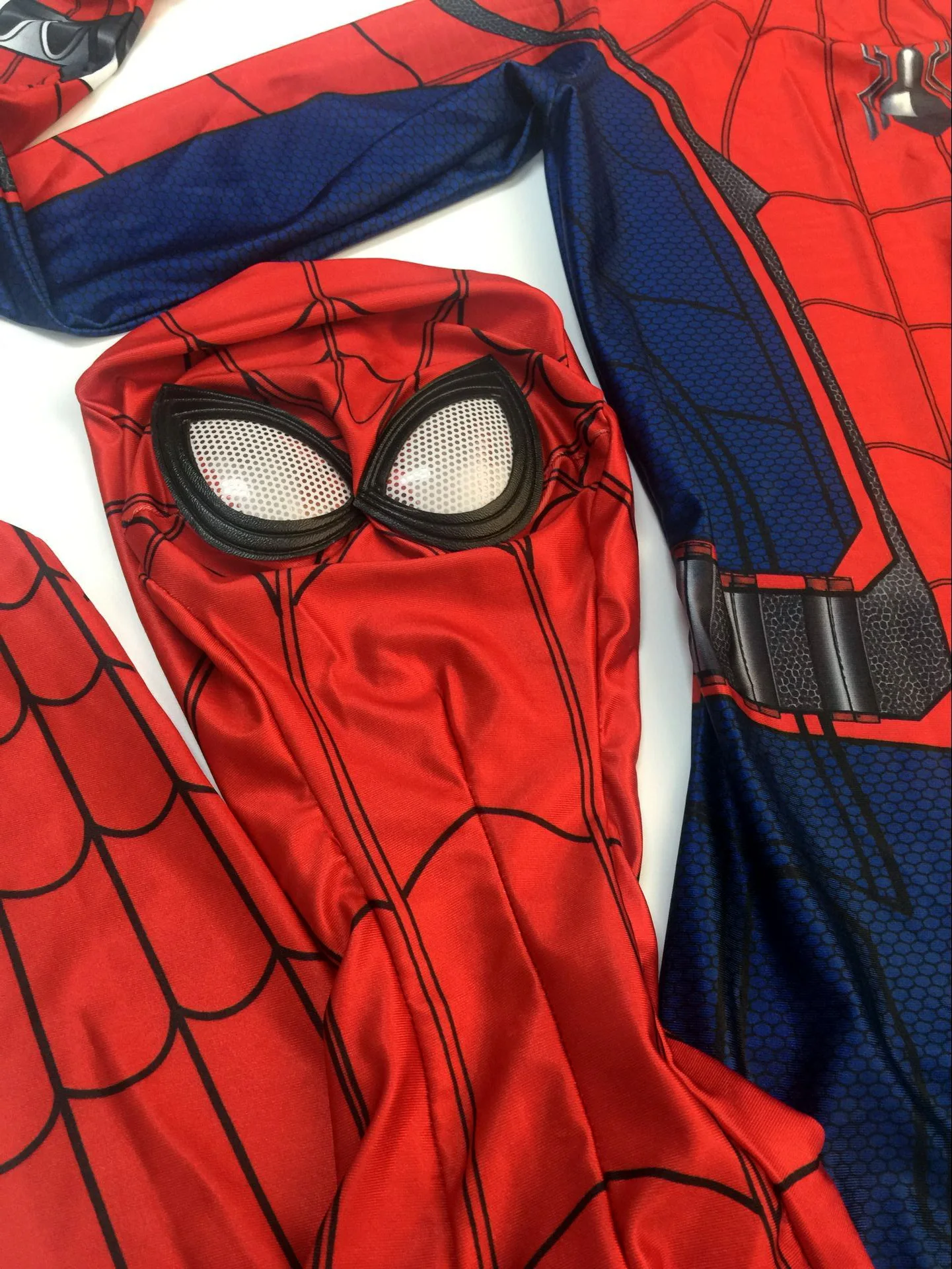 2017 Удивительный Человек-паук возвращение домой косплей костюм взрослый 3D