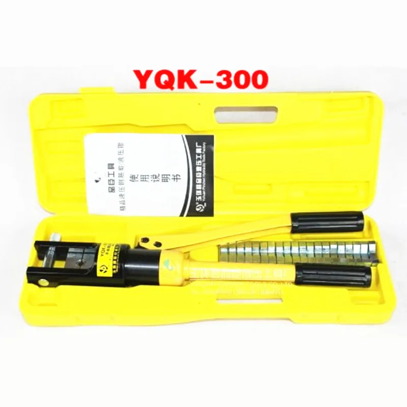YQK-300 гидравлический обжимной инструмент 12 тонн гидравлический кабельный наконечник обжимной инструмент 16-300мм2 гидравлические щипцы для обжима
