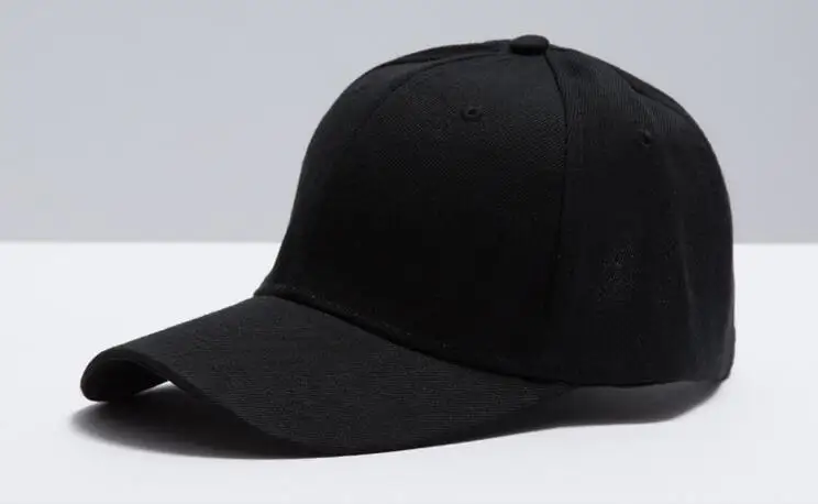 Мужская и женская однотонная Бейсболка Snapback кепка для спорта на открытом воздухе