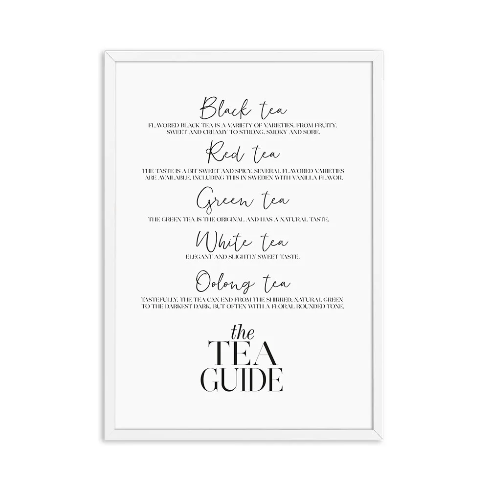 Coffee Guide Tea Posters And Prints Wine Champagne Wall Art Canvas Painting Wall Pictures For Laundry Room Modern Art Wall Decor - Цвет: Picture C