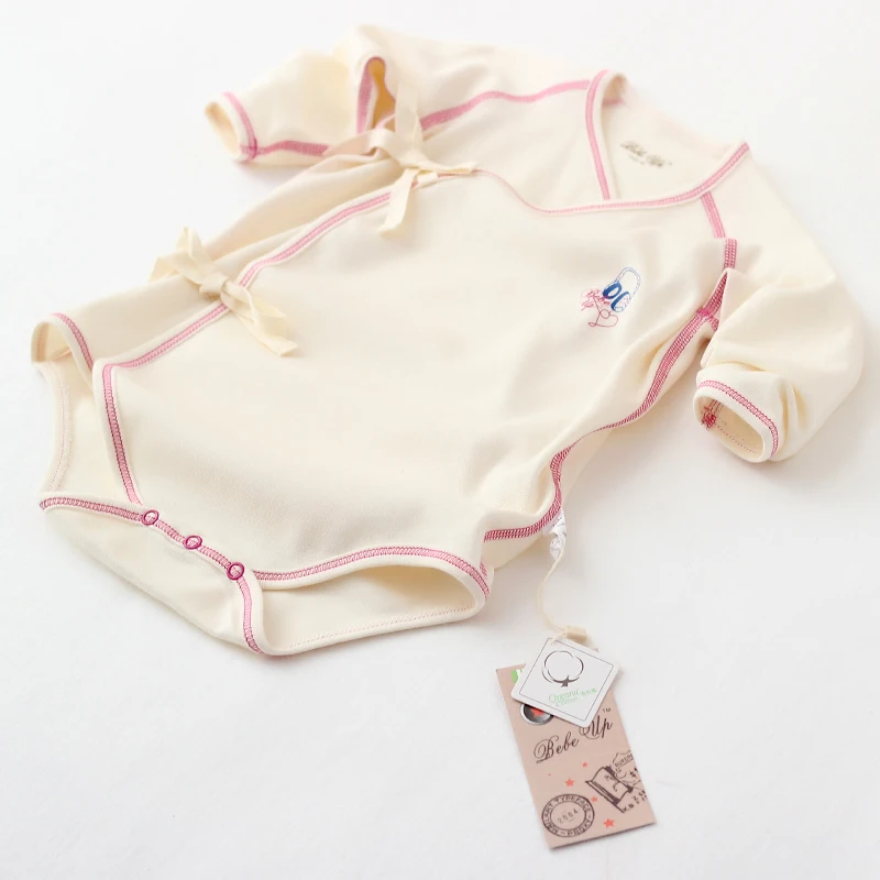 Боди с длинными рукавами для новорожденных цельнокроеная одежда маленьких