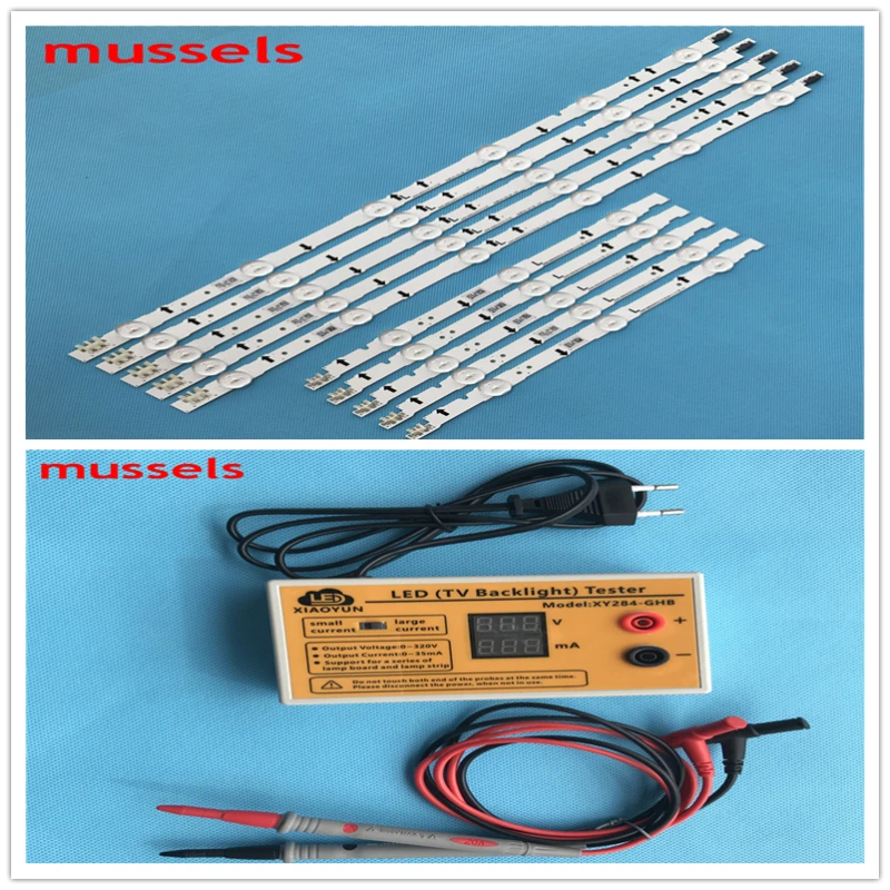 LEDBacklight полоса для UN40J6300 D4GE-400DCA-R1 D4GE-400DCB-R1 D4GE-400DCA-R2 R2 LH40DBEPLGC HG40AC690 10 шт. и светодиодный