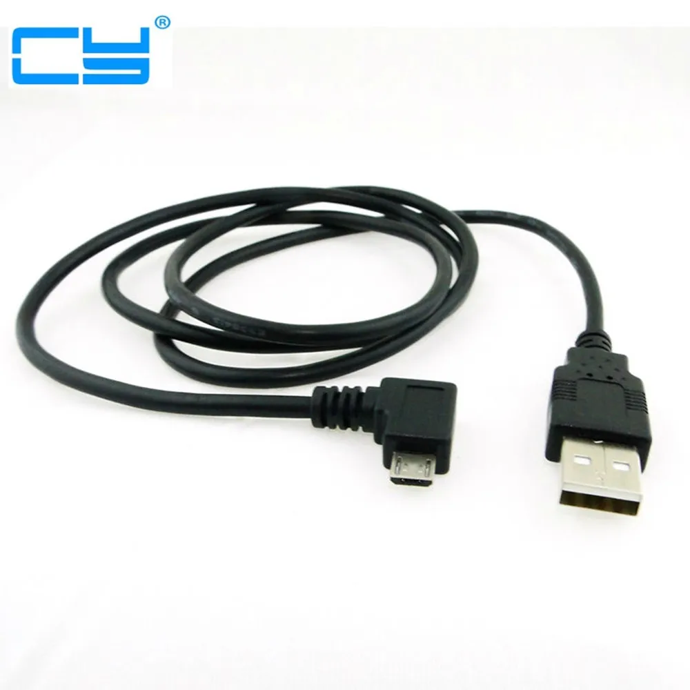 

Right angled 90 degree Micro USB 5pin Male to USB Data Charge Cable 5ft 1.5m 1.0m for Cell phone Tablet