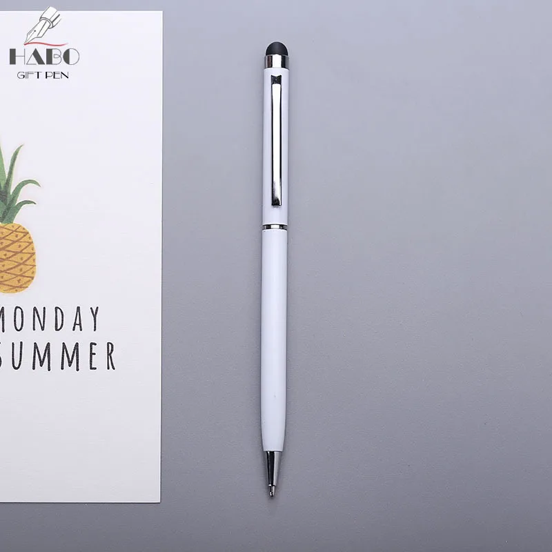 Шариковая ручка Вращающаяся с сенсорным экраном металлическая шариковая