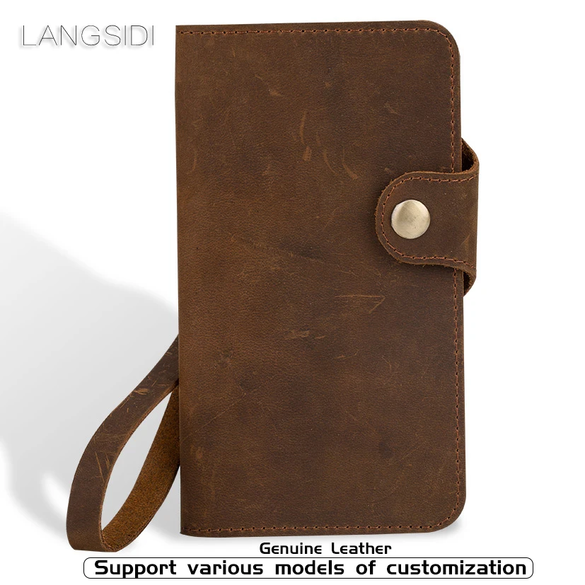 

Genuine Leather Flip Phone Case For Xiaomi Mi 5 5S 6 A1 A2 Max 2 3 Mix 2 2s case Vintage Cover For Redmi Note 4 4X 4A 5 5a Plus