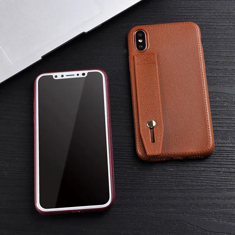 Винтажный чехол для телефона из искусственной кожи iphone X роскошный