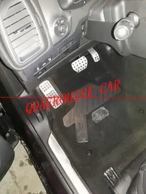 Алюминиевые автомобильные педали QDAEROHIVE сцепления для Jeep Grand Cherokee 2010-2017 Dodge Durango