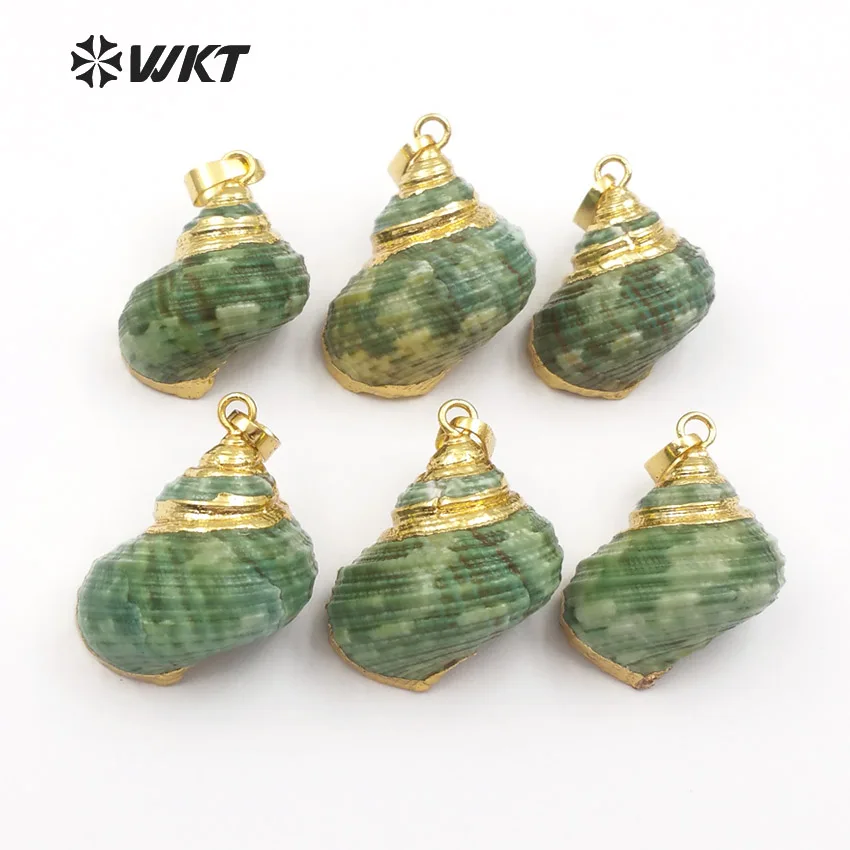 Оптовая продажа новый дизайн мини-подвески в виде ракушек-трубок с