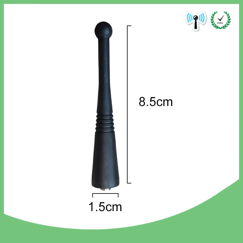 5pcs 800-900MHz Stubby Walkie Talkie Antenna compatible for Motorola XTS2500 XTS3000 XTS3500 HT1000 MTX838 MTX960 MTS2000 Ham