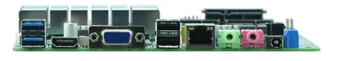 J1800 материнская плата ITX для ПК и все в одном компьютере ультра-тонкий интегрированный машины без вентилятора мини промышленного управления