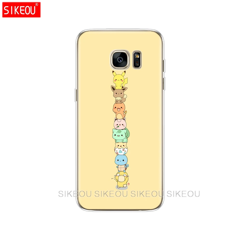 51560 SIKEOU Мягкий Силиконовый ТПУ чехол для samsung Galaxy S7 edge чехол для samsung S 7 edge 7 edge G935F SM-G935f - Цвет: 51560