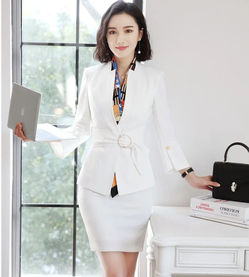 Модные повседневные стильные деловые костюмы профессиональные блейзеры с