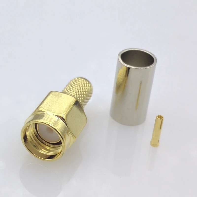 10 шт . RP SMA Разъем RF для кабеля 50 3 RG58 RG142 RG400 LMR195 RG223|connectors for cables|connector smaconnector female |