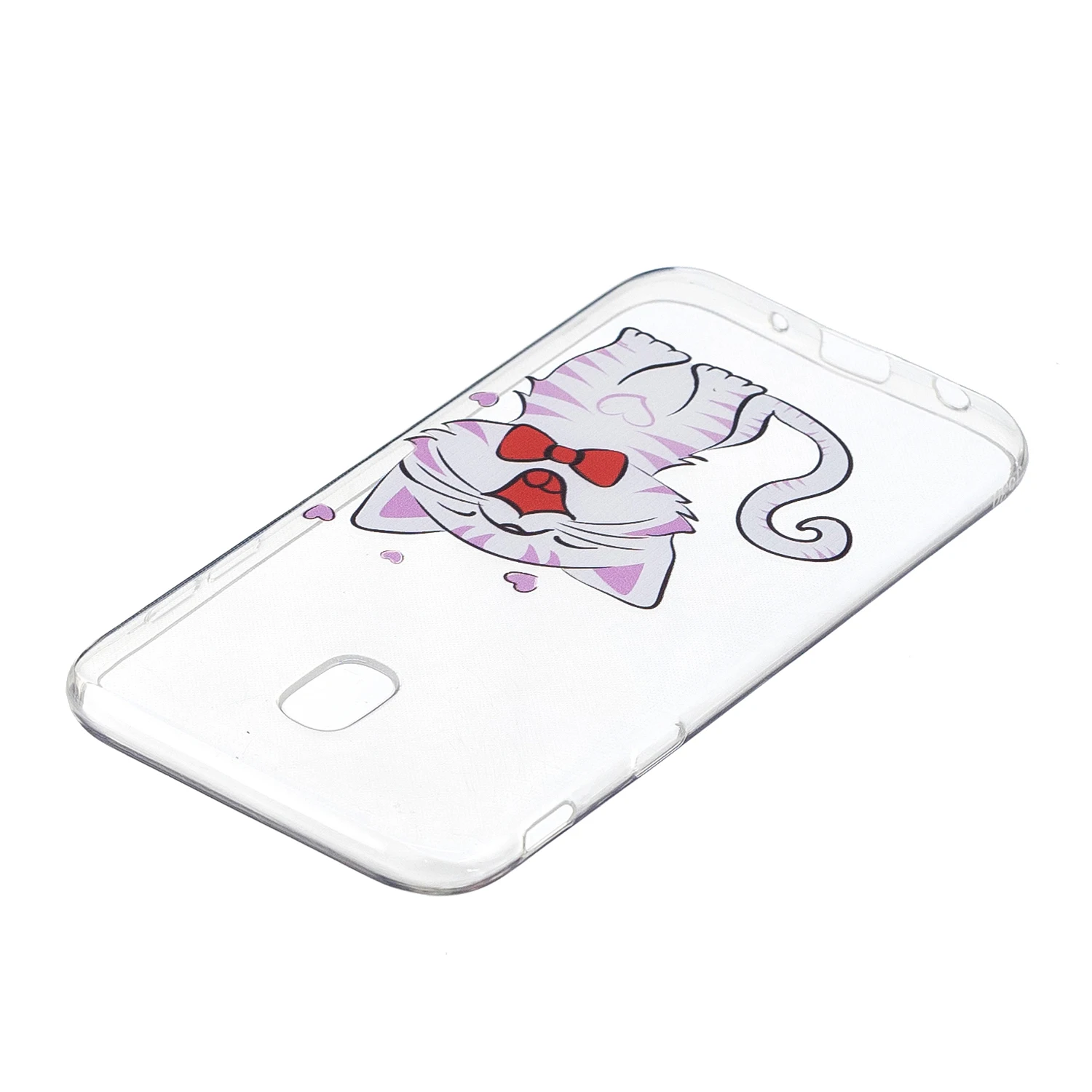 Прозрачный чехол для samsung Galaxy yj730 funny Skin Coque Bumper back Чехлы J7 2017 мягкие силиконовые