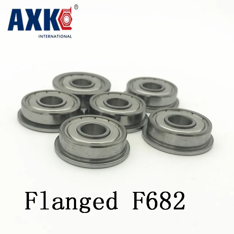 Фланцевый подшипник Axk F682zz фланцевый 2x5x2 3 мм F682 Z Abec 1 ( 10 шт.)|bearing bearing|bearing 10bearing mm |