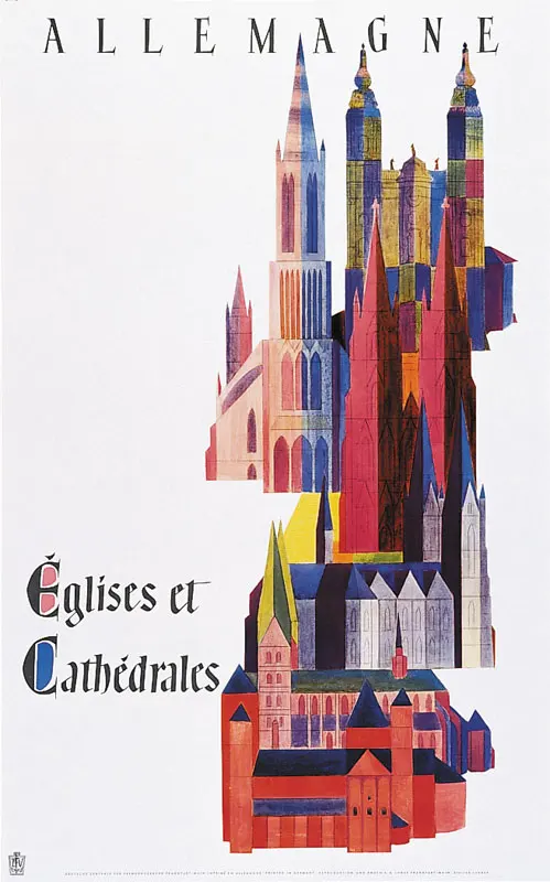 Постеры для путешествий из Германии декоративные винтажные постеры украшения