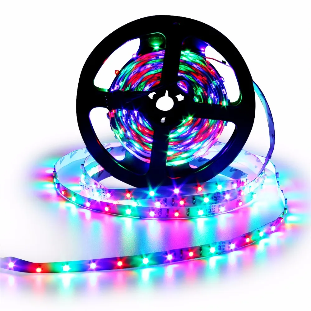 SuperNight 3528 SMD RGB светодиодные ленты свет комплект 5 м светодио дный 60 led s/m DC 12 В в