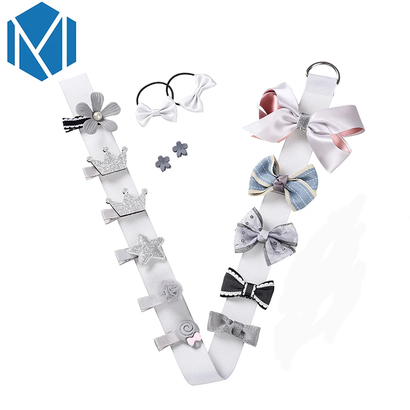 M MISM 1 комплект = 17 шт. ленточный бант цветок шпильки для волос заколки Детские