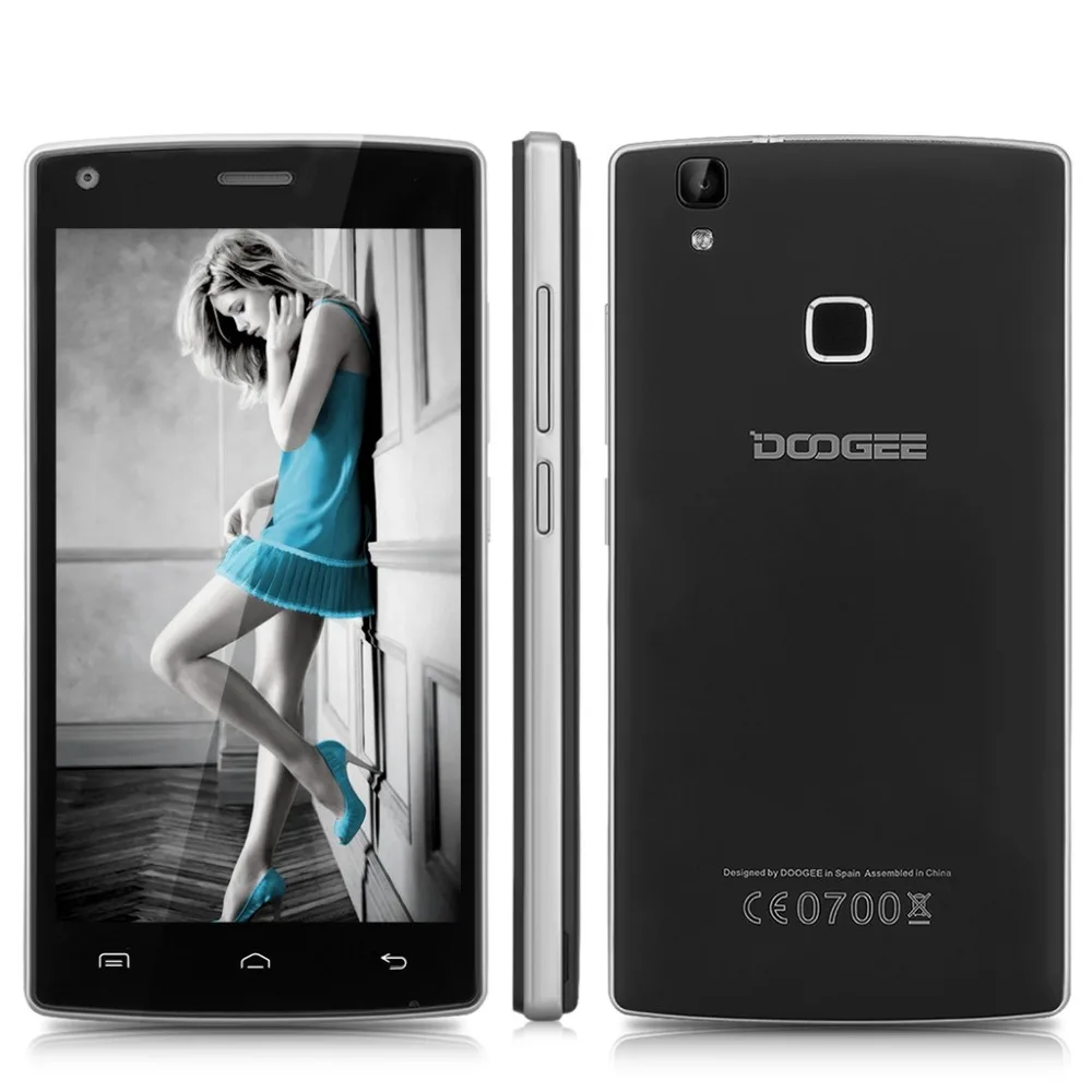Doogee X5 Max Pro 2 ГБ + 16 mtk6737 5.0 дюймов Android 6.0 смартфон 4000 мАч 4 ядра отпечатков пальцев