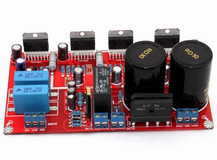 

TDA7293 amplifier board Parallel 2.0 luxury power amplifier board
