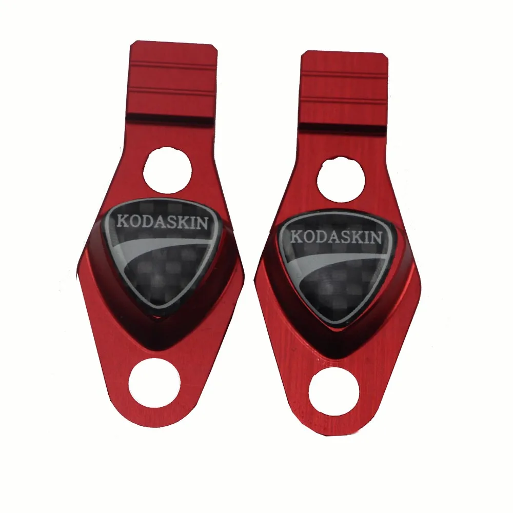 Карбоновый зажим для руля KODASKIN горячая Распродажа с зеркальным адаптером Ducati