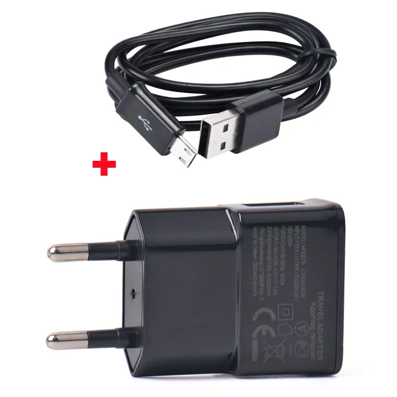 2A ЕС и США штекер Адаптер мобильный телефон зарядное устройство + USB кабель для