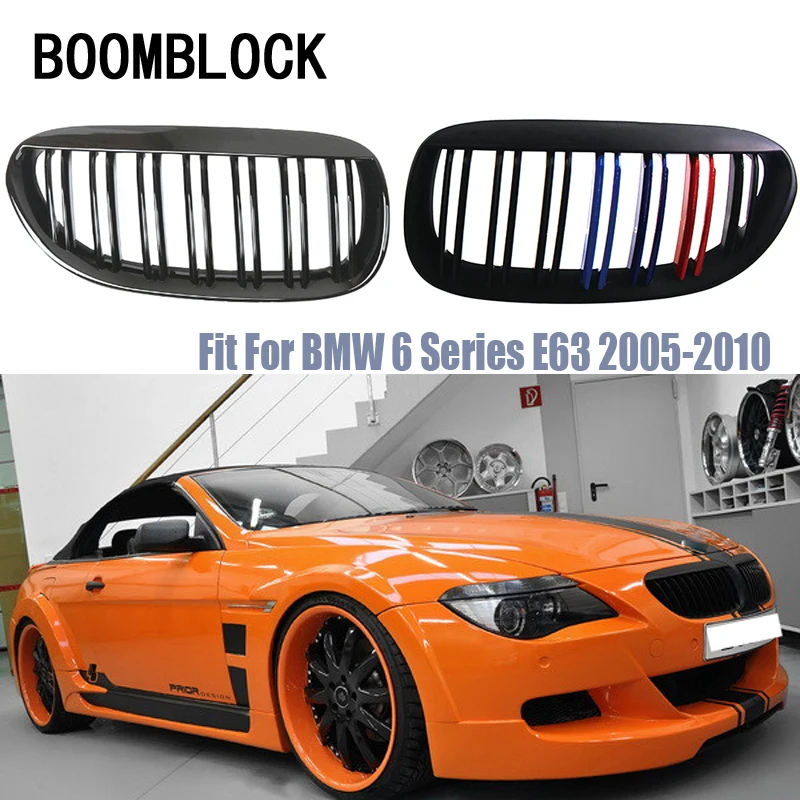 Передние гоночные грили для BMW E63 E64 6 Series Coupe M6 650Ci 645Ci 2003 2010 м|Гоночные решетки| |