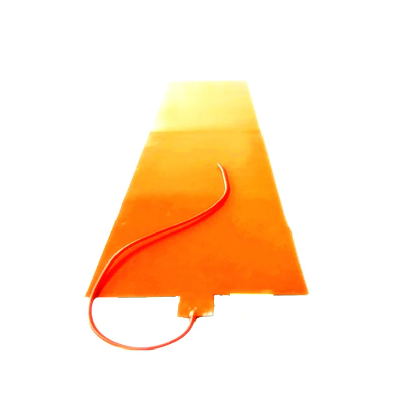 120v 1600w 400*1800*1.5mm silicone band heater for tank 1000mm lead wire come out from middle of 400mm side | Дом и сад