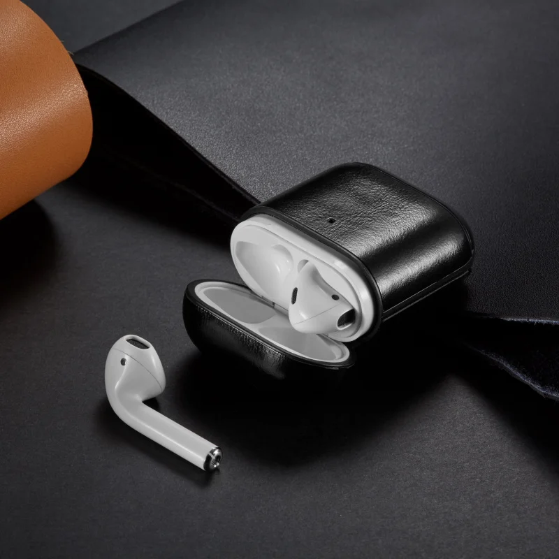 Чехол для наушников для Apple Airpod, аксессуары для AirPods, чехол, роскошный кожаный чехол для хранения, беспроводные наушники, ПУ+ PC чехол для зарядки