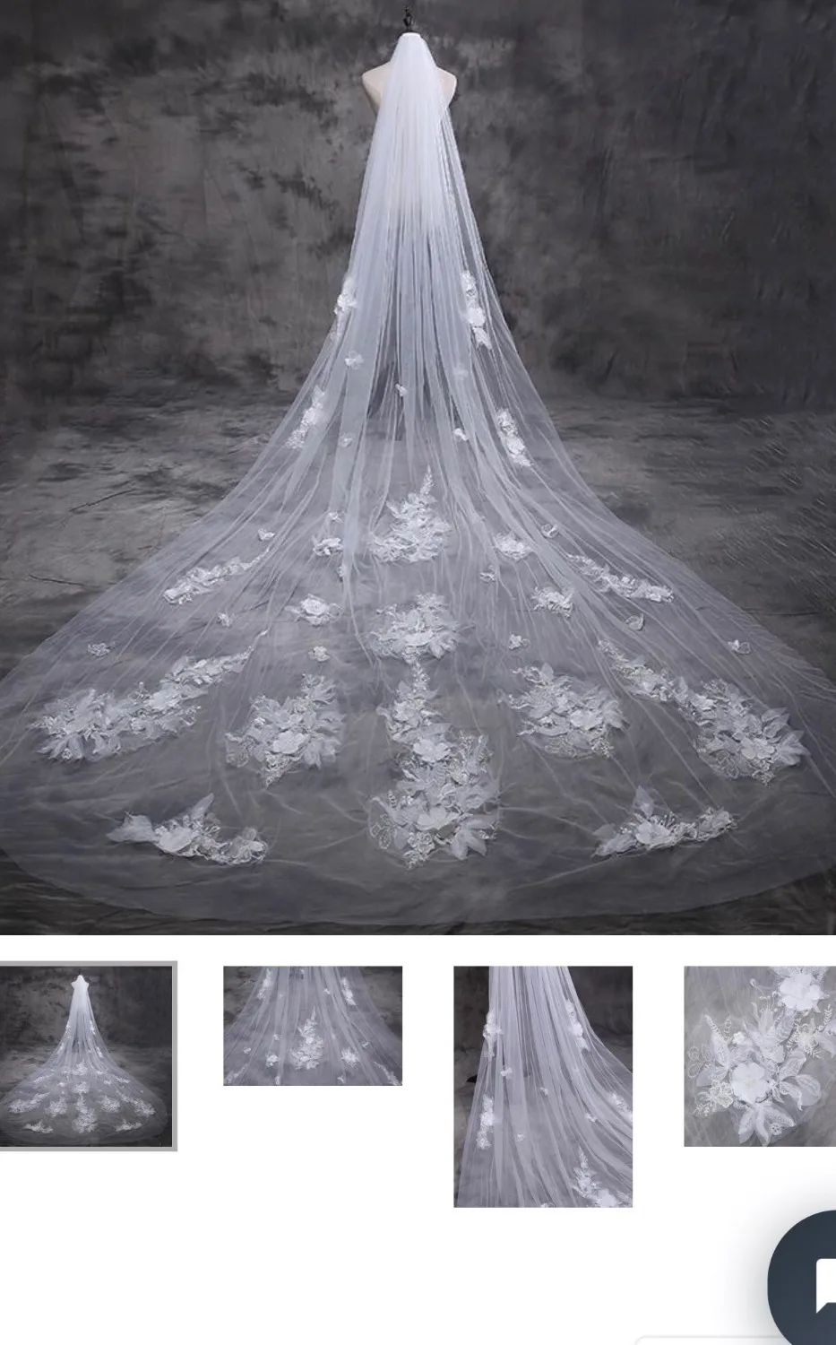 Новинка 2018 Черная кружевная двухслойная Фата для невесты реальное фото