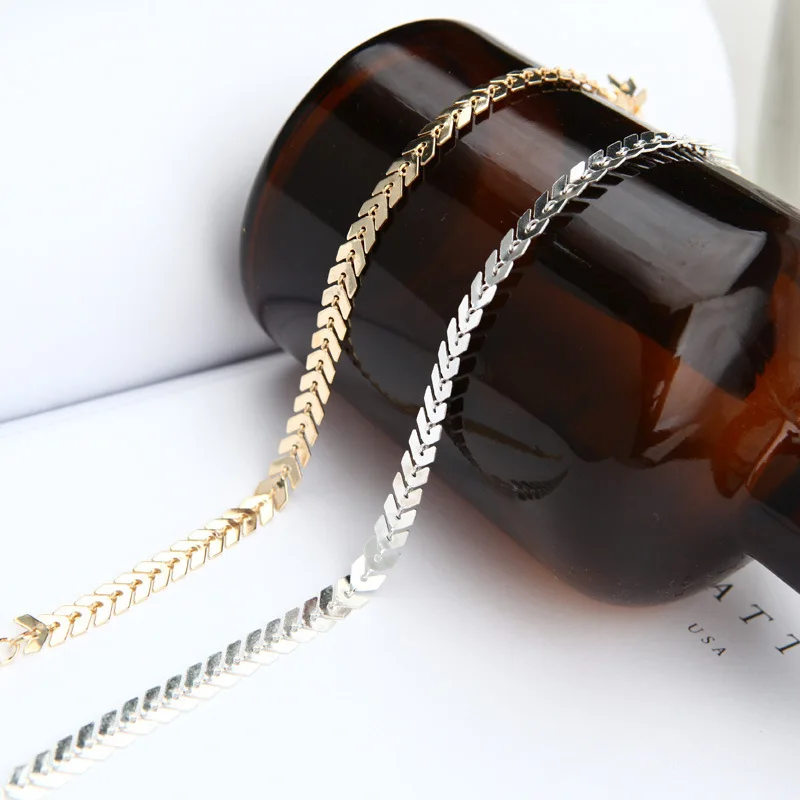 Новинка 2017 простые и элегантные лодыжки со стрелами украшенные блестками