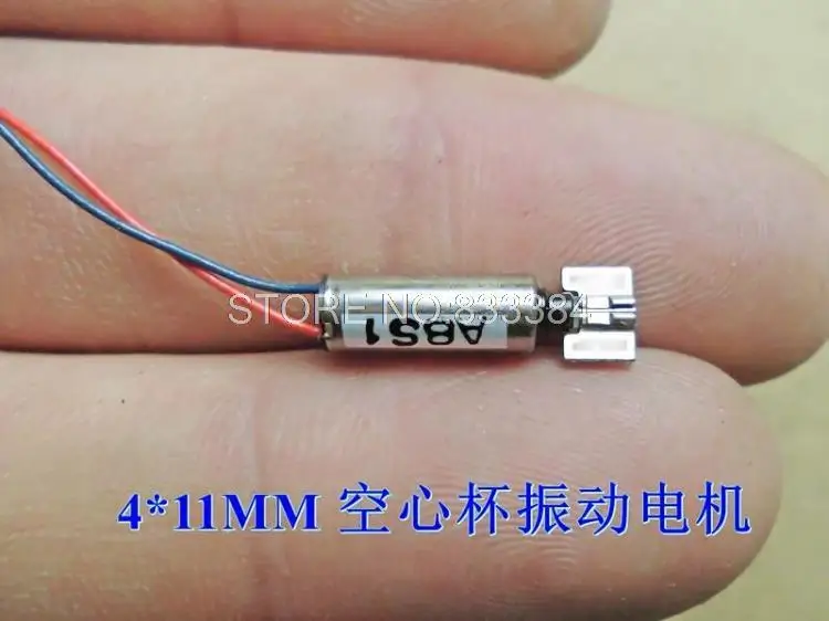 Горячие продаж 10 шт. без сердечника двигателя с вибрацией мини двигатели микро 4 x