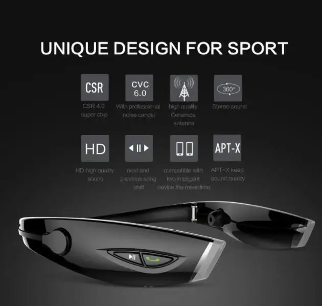 Zealot H1 спортивные беспроводные Bluetooth наушники защита от пота складная модная