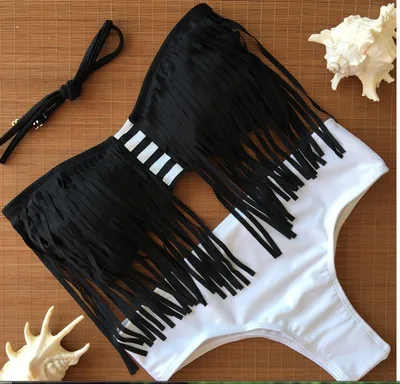 Женский купальник с цветочным принтом бандажный пуш-ап пляжная одежда S96201J |