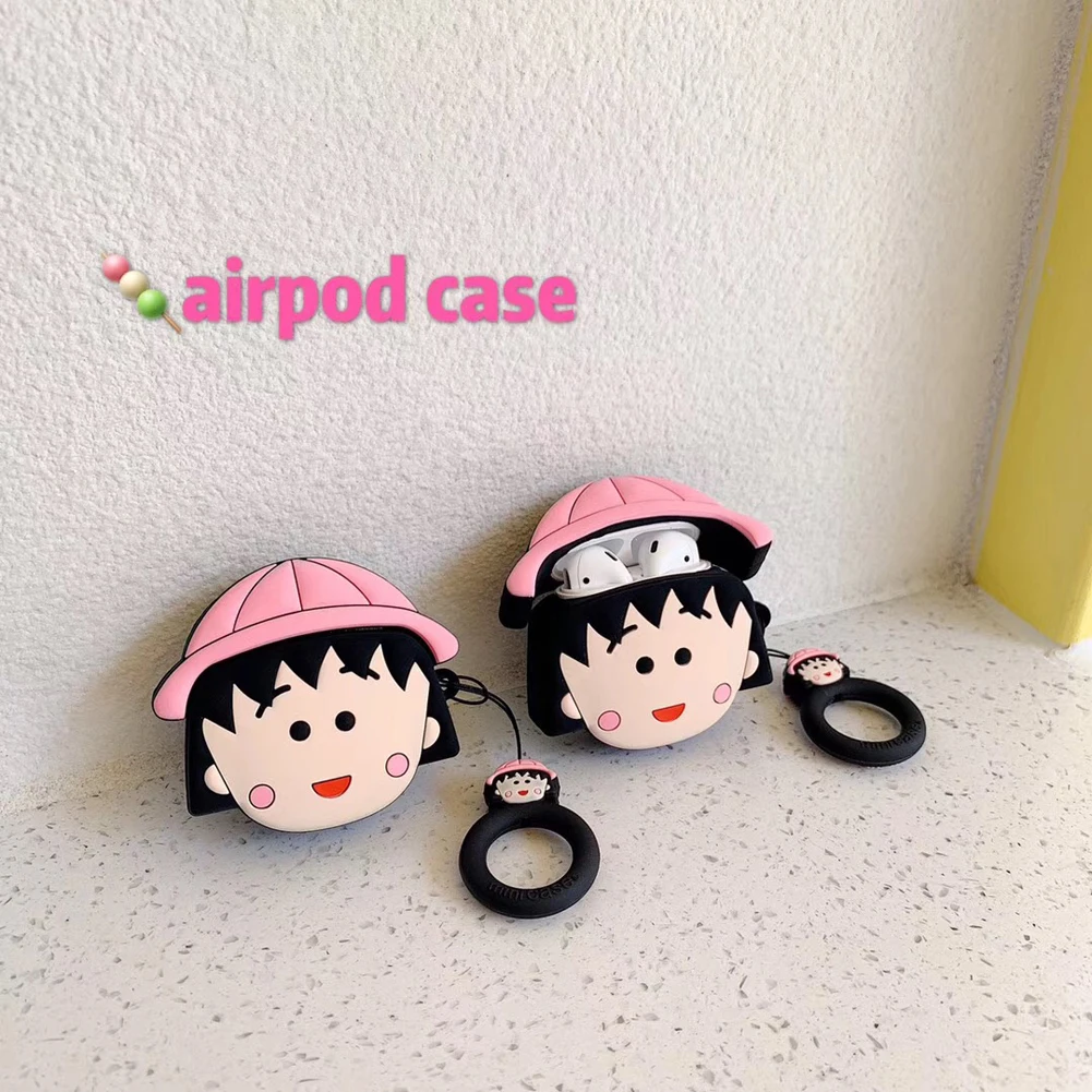 Для Airpods чехол 3D мультяшный персонаж Мягкий силиконовый брелок дизайн оболочка