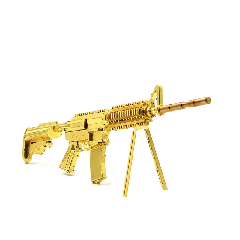 MA48 DIY 3D стереоскопические металлические MA48 карабины военные сборные модели пистолет игрушки военный энтузиаст оружие Модель Коллекция Jiasaw игрушки - Цвет: MA48
