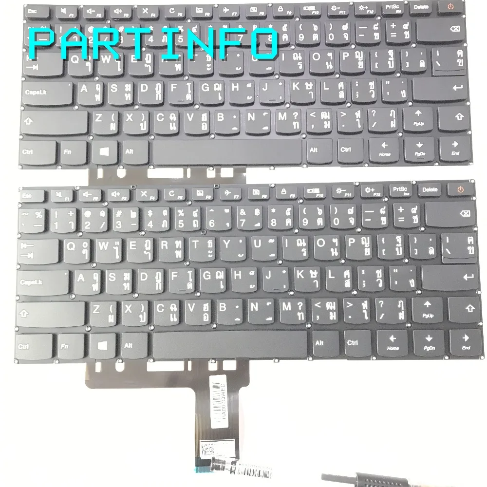 Thailand TI клавиатура для Lenovo IDEAPAD 110s 14 310s 510s V110S V110 T0 черный ver. Кнопка