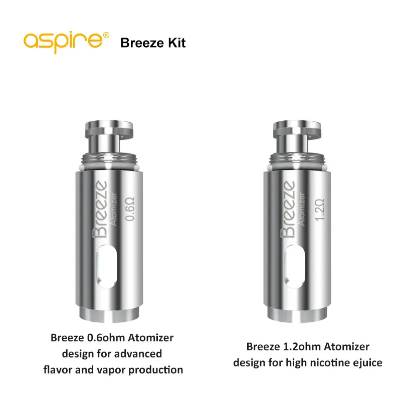 Aspire Breeze комплект все в одном ручка электронная сигарета 2 мл стартовый набор с