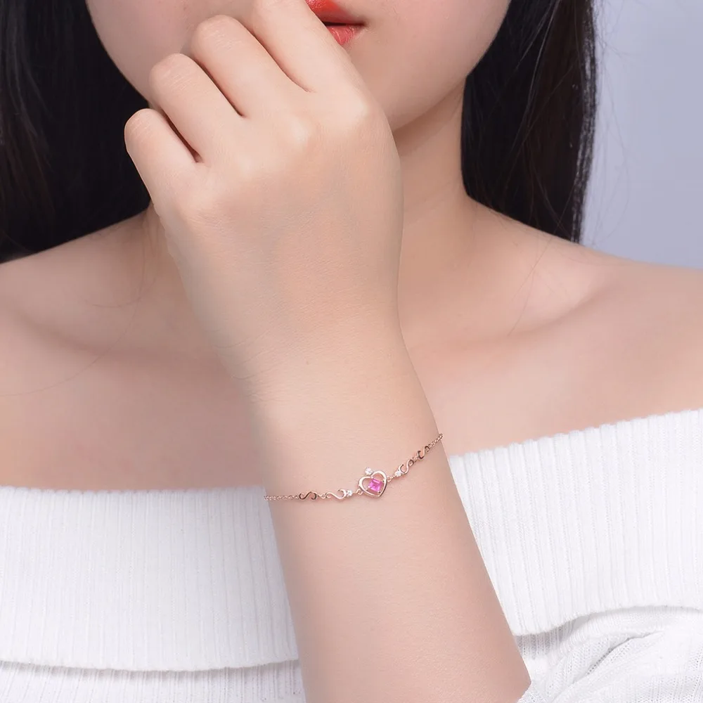 LAMOON Natural Ruby Jewelry Sets for Women 100% Real 925 Sterling Silver Red Gemstone Fine Wedding Gift V019-1 | Украшения и