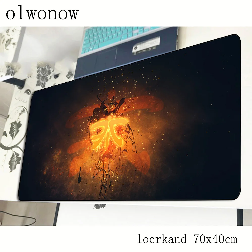 Fnatic Коврик для мыши 700x400x3 мм рождественские подарки игровой коврик геймерский