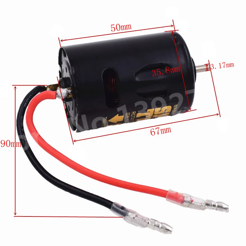 Радиоуправляемый высокоскоростной мотор Tamiya 53068 OP68 23T матовый 540 Mabuchi моторы для