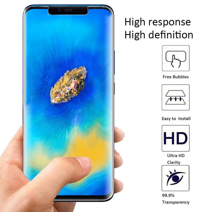3D полное покрытие защитная пленка из мягкого ТПУ для huawei mate 20 P20 Lite Pro Honor 8X Max 10 Nova 3