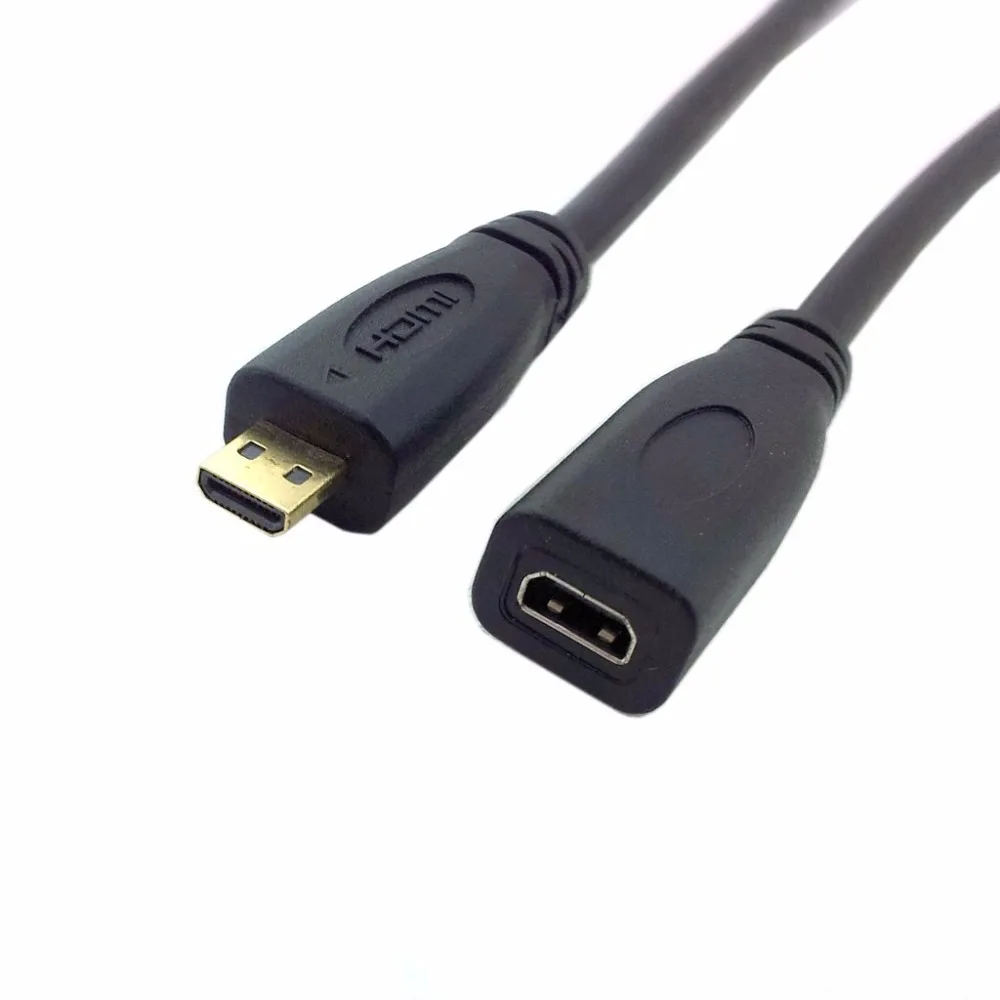 ΠΠ°Π±Π΅Π»Ρ-ΡΠ΄Π»ΠΈΠ½ΠΈΡΠ΅Π»Ρ HDMI 1,4 D type Micro HDMI ΠΏΠ°ΠΏΠ°-Micro HDMI ΠΌΠ°ΠΌΠ° M/F 30 ΡΠΌ ΠΠ°Π±Π΅Π»Ρ-ΡΠ΄Π»ΠΈΠ½ΠΈΡΠ΅Π»Ρ HDMI 1,4 D type Micro HDMI ΠΏΠ°ΠΏΠ°-Micro HDMI ΠΌΠ°ΠΌΠ° M/F 30 ΡΠΌ