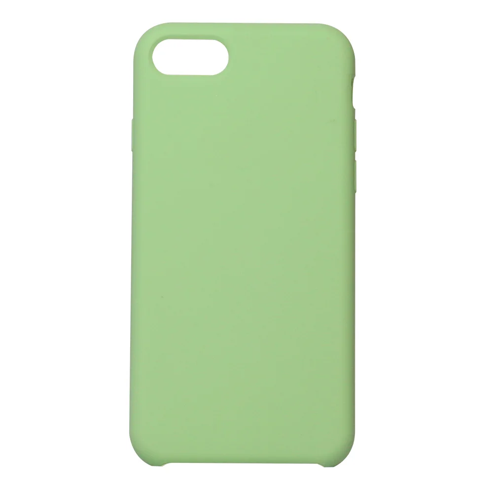 

Ikase store Original Liquid Silicone Phone Case For iphone 6plus 7plus 8plus Microfiber Protective Cover Case for iPhone 7 8 x